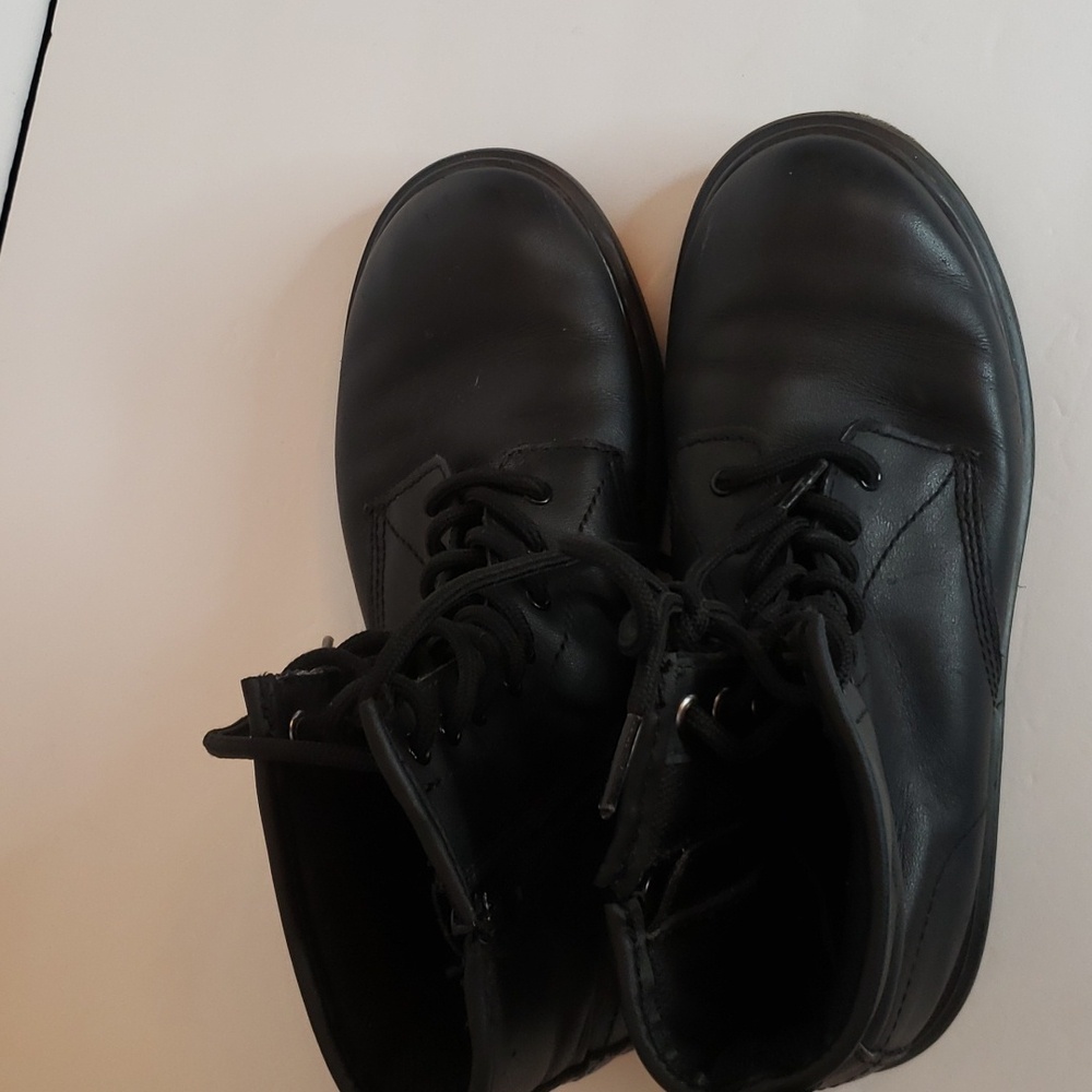 Dr. Martens Docs Black 1460 Combat Boots Size 6 - Picture 5 of 9